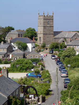 Zennor Village, Cornwall