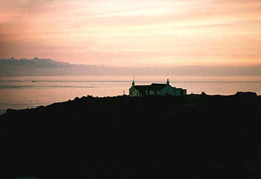 The First and Last House at Sunset