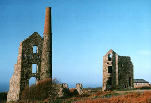 Carn Galver Mine engine houses