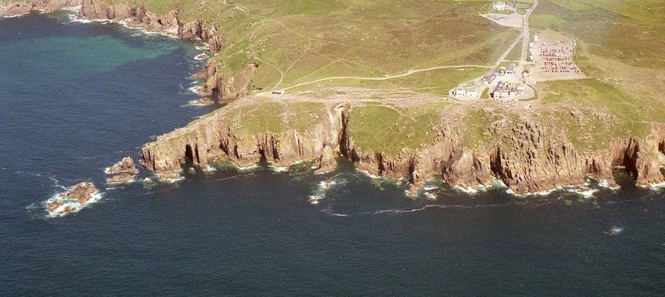 Aerial view of Land's End