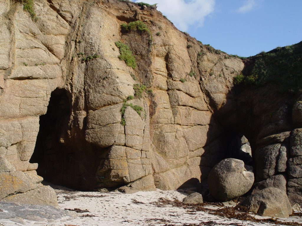 Porthgwarra Beach Cave